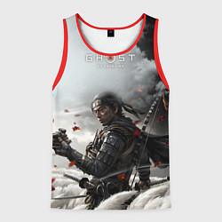 Майка-безрукавка мужская Сакай Дзин, цвет: 3D-красный