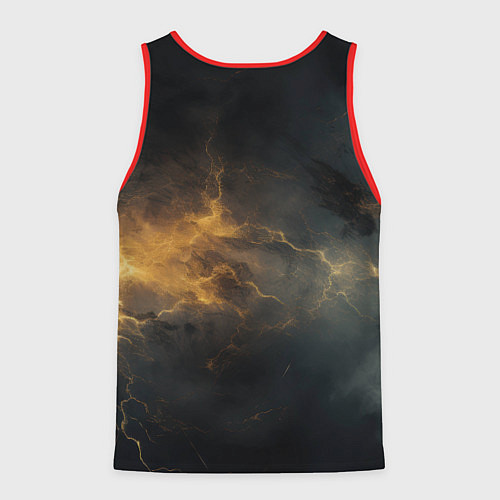 Мужская майка без рукавов Stronghold сrusader гроза крестоносцев / 3D-Красный – фото 2