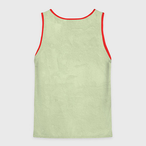 Мужская майка без рукавов Злой кролик 2025 / 3D-Красный – фото 2