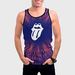 Майка-безрукавка мужская Rolling Stones red energy, цвет: 3D-черный — фото 2