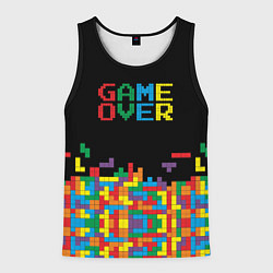 Мужская майка без рукавов Game over