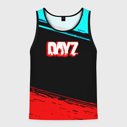 Майка-безрукавка мужская Dayz neon color, цвет: 3D-черный