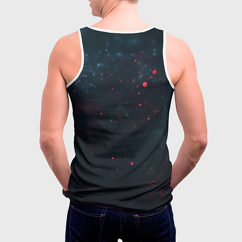 Мужская майка без рукавов Спайдер-мэн с лапами паука / 3D-Белый – фото 4