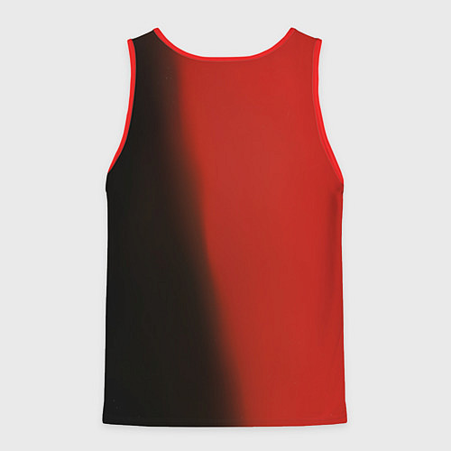 Мужская майка без рукавов Капитан Америка Новый мир / 3D-Красный – фото 2