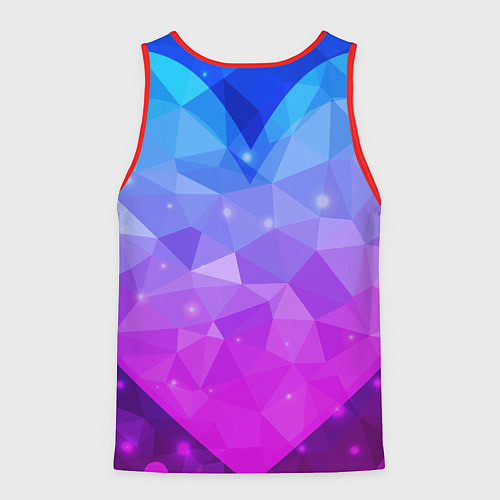 Мужская майка без рукавов Кактус в виде инопланетянина / 3D-Красный – фото 2