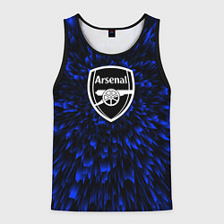Майка-безрукавка мужская Arsenal blue energy, цвет: 3D-черный