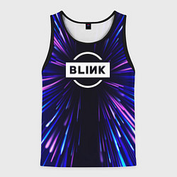 Майка-безрукавка мужская Blackpink neon energy, цвет: 3D-черный