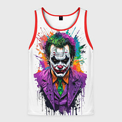 Мужская майка без рукавов Джокер с галстуком
