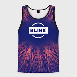 Майка-безрукавка мужская Blackpink red energy, цвет: 3D-черный