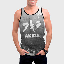 Майка-безрукавка мужская Akira - grey gradient, цвет: 3D-черный — фото 2