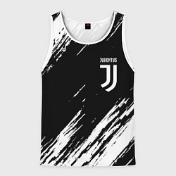Мужская майка без рукавов Juventus штрихи красок