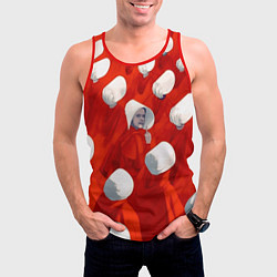 Майка-безрукавка мужская Рассказ служанки, цвет: 3D-красный — фото 2