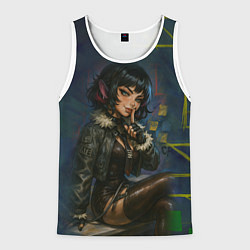 Мужская майка без рукавов Джейн Доу из ззз