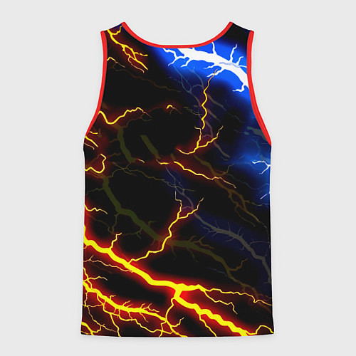 Мужская майка без рукавов Liverpool storm / 3D-Красный – фото 2