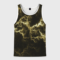 Мужская майка без рукавов Lightning yellow