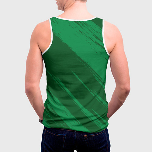 Мужская майка без рукавов Boston Celtics NBA basketball / 3D-Белый – фото 4