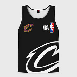Майка-безрукавка мужская Cleveland Cavaliers basketball, цвет: 3D-черный