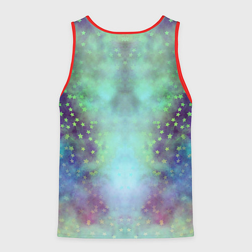 Мужская майка без рукавов Astro в стиле татуировки / 3D-Красный – фото 2