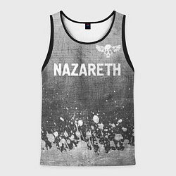 Мужская майка без рукавов Nazareth - grey gradient посередине