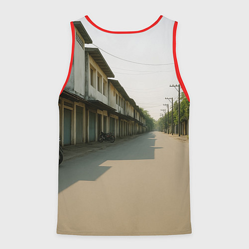 Мужская майка без рукавов Boneca Ambalabu мем / 3D-Красный – фото 2