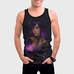 Майка-безрукавка мужская Райдэн Эи реализм, цвет: 3D-черный — фото 2