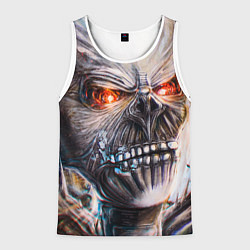 Майка-безрукавка мужская Король Леорик, цвет: 3D-белый