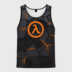 Майка-безрукавка мужская Half Life - armor, цвет: 3D-черный