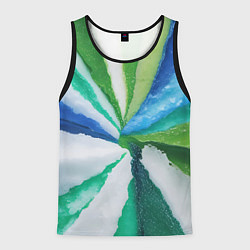 Мужская майка без рукавов Радуга цветов мальдивских островов