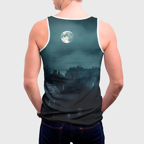 Мужская майка без рукавов Вампирша МаоМао - Монолог Фармацевта аниме Хэллоуи / 3D-Белый – фото 4