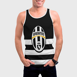 Майка-безрукавка мужская Juventus линии, цвет: 3D-белый — фото 2