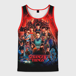 Мужская майка без рукавов Все герои Загадочные события финал