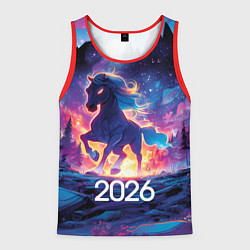 Мужская майка без рукавов 2026 Фэнтези лошадка
