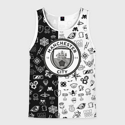 Мужская майка без рукавов Манчестер сити ачивки