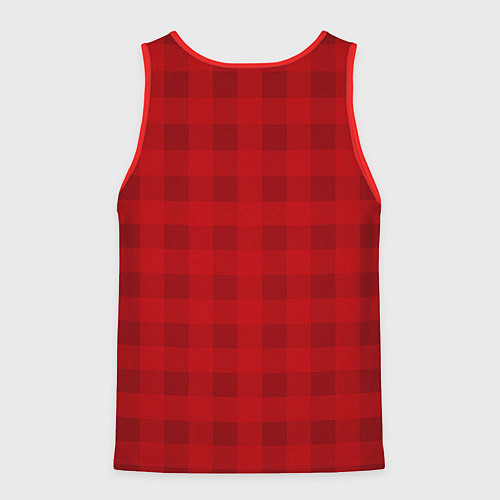 Мужская майка без рукавов Manchester United / 3D-Красный – фото 2