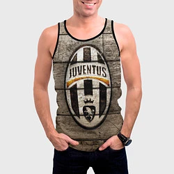 Майка-безрукавка мужская Juventus, цвет: 3D-черный — фото 2