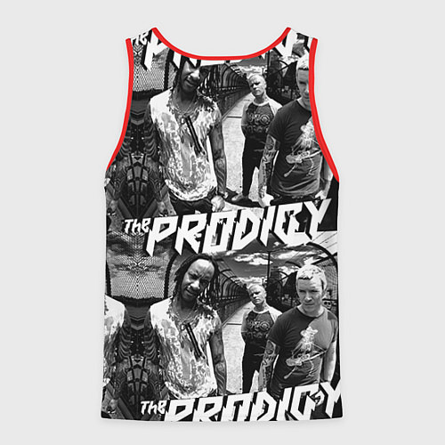Мужская майка без рукавов The Prodigy / 3D-Красный – фото 2
