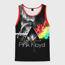 Майка-безрукавка мужская Pink Floyd, цвет: 3D-красный