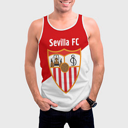 Майка-безрукавка мужская Sevilla FC, цвет: 3D-белый — фото 2