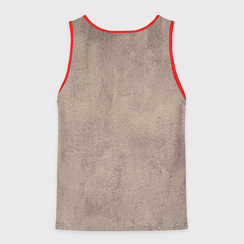 Мужская майка без рукавов Metallica: Guitar Hero / 3D-Красный – фото 2