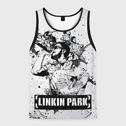 Майка-безрукавка мужская Linkin Park, цвет: 3D-черный