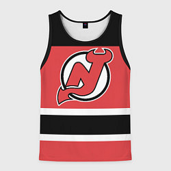 Майка-безрукавка мужская New Jersey Devils, цвет: 3D-черный