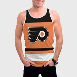 Майка-безрукавка мужская Philadelphia Flyers, цвет: 3D-белый — фото 2