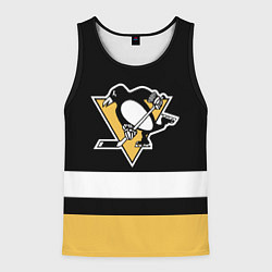 Майка-безрукавка мужская Pittsburgh Penguins: Black, цвет: 3D-черный