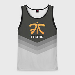 Майка-безрукавка мужская Fnatic Uniform, цвет: 3D-черный