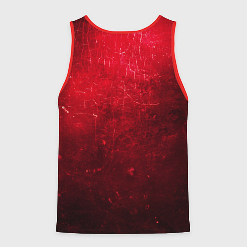 Мужская майка без рукавов Манчестер Юнайтед / 3D-Красный – фото 2
