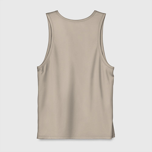 Мужская майка House MD / Миндальный – фото 2