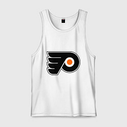 Майка мужская хлопок Philadelphia Flyers, цвет: белый