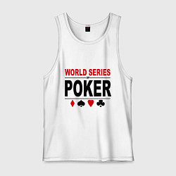 Мужская майка World series of poker