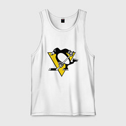 Майка мужская хлопок Pittsburgh Penguins: Malkin 71, цвет: белый