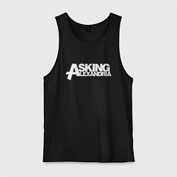 Майка мужская хлопок Asking Alexandria, цвет: черный